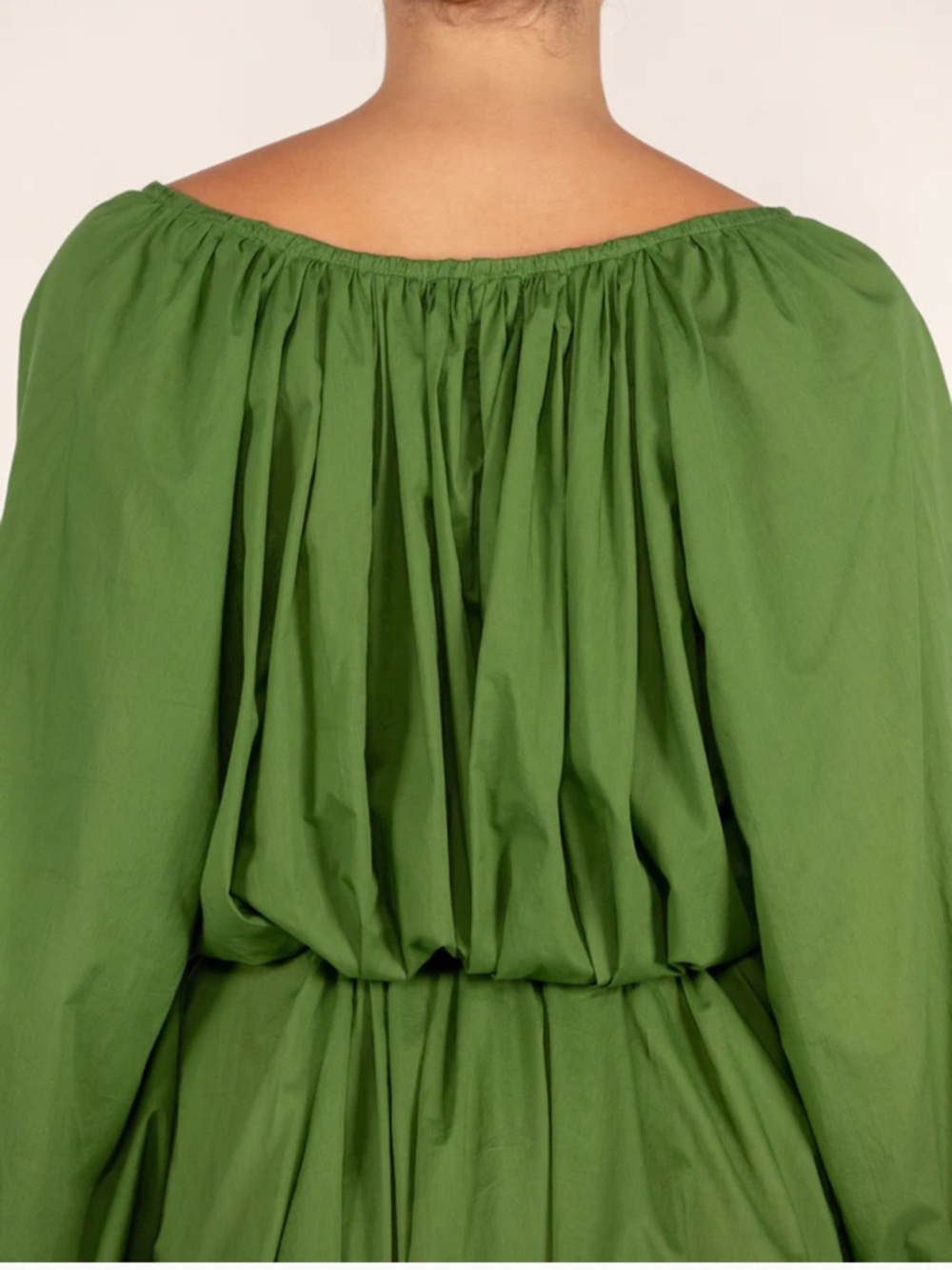 Mikoh Nea Dress is verdant green - Picture 3 of 14